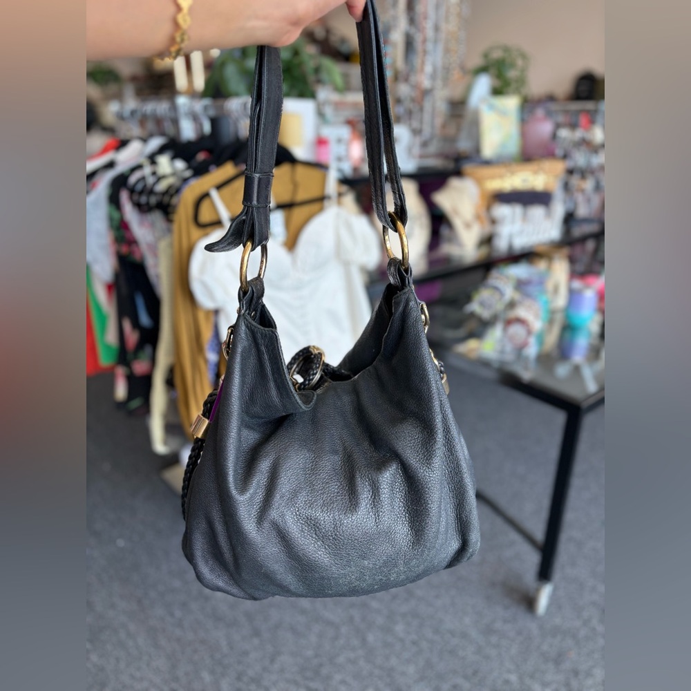 Gucci Leather Black Hand Bags Shoulder Bag - Picture 7 of 11